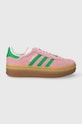 adidas Gazelle Bold True Pink suede pink IE0420