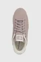 fialová Semišové sneakers boty adidas Originals Stan Smith CS