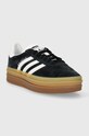 adidas Originals sportcipő Gazelle Bold IE0876 fekete SS24