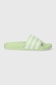 adidas Originals klapki Adilette syntetyczny zielony IE3048