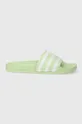 зелений Шльопанці adidas Originals Adilette Жіночий