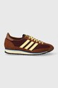 Tenisky adidas Originals SL 72 OG semišová koža burgundské IE3425