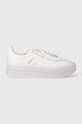 adidas Gazelle Bold Triple White grain leather white IE5130
