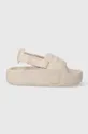 beige adidas Originals sandals Adilette 22 XLG Women’s