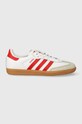 Кожаные кроссовки adidas Originals Samba OG плоская белый IF6513