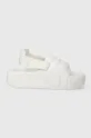 white adidas Originals sandals Adilette 22 XLG Women’s