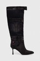 Miss Sixty cizme 5-8 cm negru 6T4QJ8580000