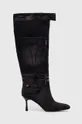 črna Elegantni škornji Miss Sixty Ženski