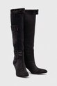 Miss Sixty cizme 6T4QJ8580000 negru SS24
