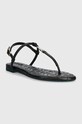 Кожаные сандалии Patrizia Pepe 8X0020.L048.K103 чёрный SS24