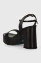 Взуття Шкіряні сандалі Patrizia Pepe 8X0065.L048.K103 чорний