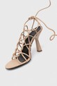 Patrizia Pepe sandale de piele 8X0067.L048.B743 bej SS24