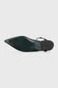 Patrizia Pepe bőr balerina cipő 8Z0103.L048.K103 fekete