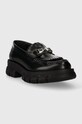 Karl Lagerfeld mocasini de piele PRECINCT KL43828.000 negru SS24