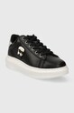 Шкіряні кросівки Karl Lagerfeld KAPRI KL62530N.000 чорний SS24
