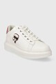 Karl Lagerfeld sneakersy skórzane KAPRI KL62530N.01P biały SS24