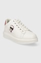 Кожаные кроссовки Karl Lagerfeld KAPRI KL62530N.01P белый SS24