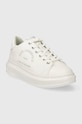 Kožené tenisky Karl Lagerfeld KAPRI KL62539F.01S biela SS24