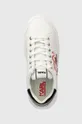 biały Karl Lagerfeld sneakersy skórzane KAPRI CNY