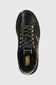 Karl Lagerfeld bőr sportcipő KAPRI KUSHION fekete KL62611F.00G