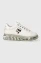 λευκό Δερμάτινα αθλητικά παπούτσια Karl Lagerfeld KAPRI KUSHION Γυναικεία