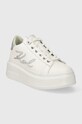 Karl Lagerfeld sneakers din piele ANAKAPRI KL63510A.01S alb SS24