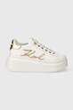 Шкіряні кросівки Karl Lagerfeld ANAKAPRI Planet friendly білий KL63510A.01G