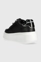Obuwie Karl Lagerfeld sneakersy skórzane ANAKAPRI KL63519.00S czarny