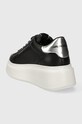 Obuwie Karl Lagerfeld sneakersy skórzane ANAKAPRI KL63530N.000 czarny