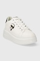 Karl Lagerfeld sneakersy skórzane ANAKAPRI KL63530N.011 biały SS24