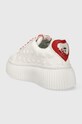 Obuwie Karl Lagerfeld sneakersy skórzane KREEPER LO KL42394.011 biały