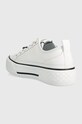 Obuwie Karl Lagerfeld tenisówki skórzane KAMPUS MAX III KL60610.011 biały
