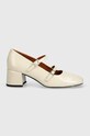 Δερμάτινες γόβες Vagabond Shoemakers ADISON 5739.160.37 μπεζ SS24