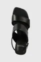 чёрный Кожаные сандалии Vagabond Shoemakers LUISA