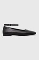 Kožené baleríny Vagabond Shoemakers DELIA černá 5707.101.20