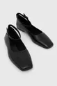 Vagabond Shoemakers bőr balerina cipő DELIA fekete