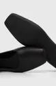 fekete Vagabond Shoemakers bőr balerina cipő DELIA