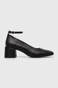 Vagabond Shoemakers bőr flip-flop ADISON magas fekete 5739.001.20