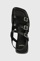Vagabond Shoemakers sandale de piele INES negru 5711.001.20