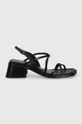 Usnjeni sandali Vagabond Shoemakers INES črna