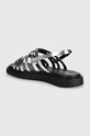 Obuwie Vagabond Shoemakers sandały skórzane CONNIE 5757.583.79 srebrny