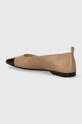 Obuwie Vagabond Shoemakers baleriny skórzane DELIA 5707.062.09 beżowy