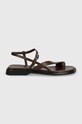 Δερμάτινα σανδάλια Vagabond Shoemakers IZZY 5513.001.35 καφέ SS24