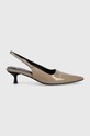 Шкіряні туфлі Vagabond Shoemakers LYKKE 5714.360.09 бежевий SS24
