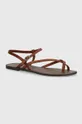 hnedá Kožené sandále Vagabond Shoemakers TIA 2.0 Dámsky