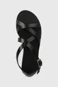 čierna Kožené sandále Vagabond Shoemakers TIA 2.0