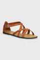 коричневый Кожаные сандалии Vagabond Shoemakers TIA 2.0 Женский