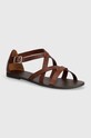 Vagabond Shoemakers sandale de piele TIA 2.0 piele maro 5731.001.27