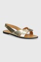 Kožené sandály Vagabond Shoemakers TIA 2.0 přírodní kůže zlatá 5531.083.81