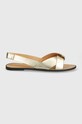 Kožené sandály Vagabond Shoemakers TIA 2.0 5531.083.81 zlatá SS24